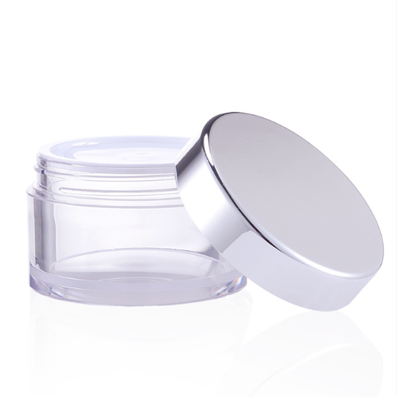 China supply factory price custom logo empty 30ml 50ml 15ml 20ml UV glass violet jar