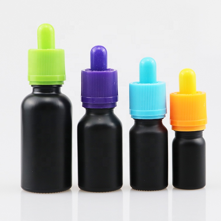 China tincture bottle 30 ml round glass dropper bottle essential oil 30ml e liquid bottle with round pipette