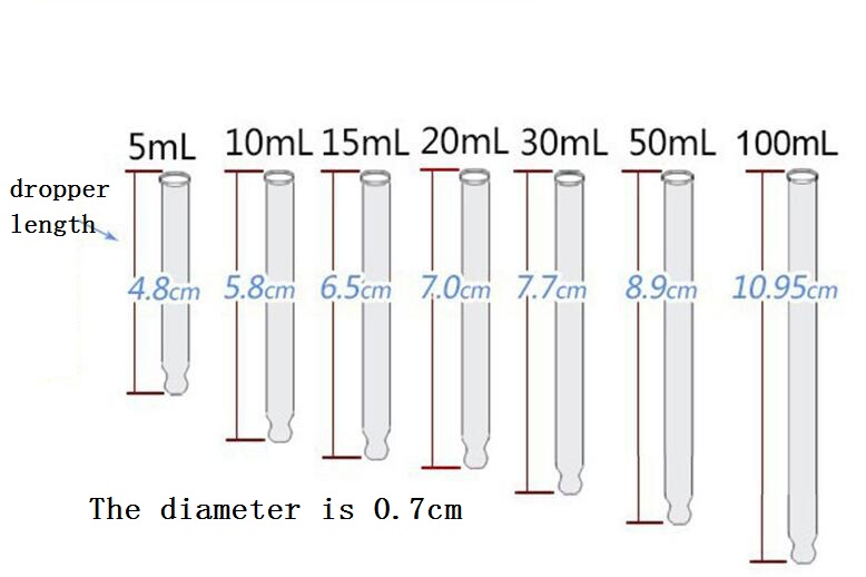 China wholesaler glass dropper of essential oil bottles bamboo cap glass pipette tip 20ml 30ml essence dropper 10ml pipette