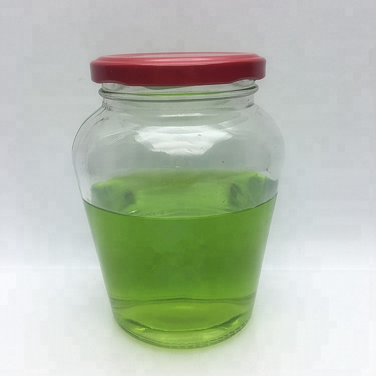 Chinese 500ml 16oz empty glass jar for pickled cucumber canning honey
