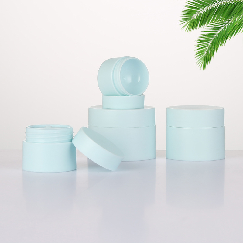 Chinese Fabrication Professional Colorful 50g Empty Face Body Cream Jars Plastic Jar For Skin Care Creams