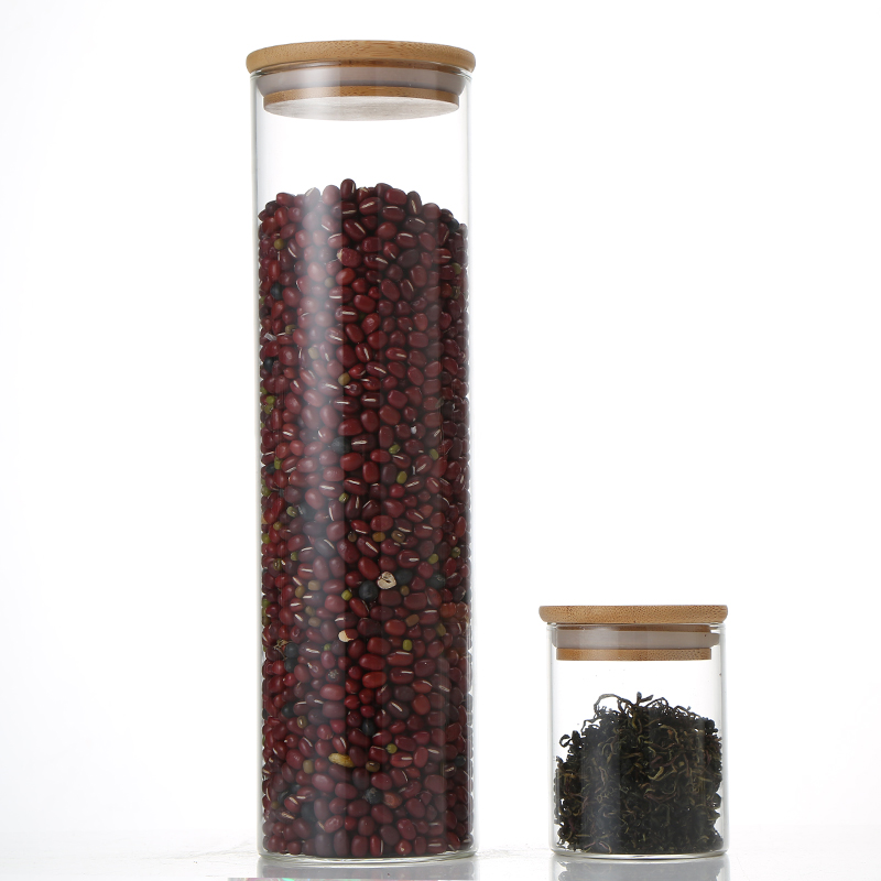 Chinese Factory Glass Food Storage Jar Decorative Storage Jars Storage Bottles Jars Spice