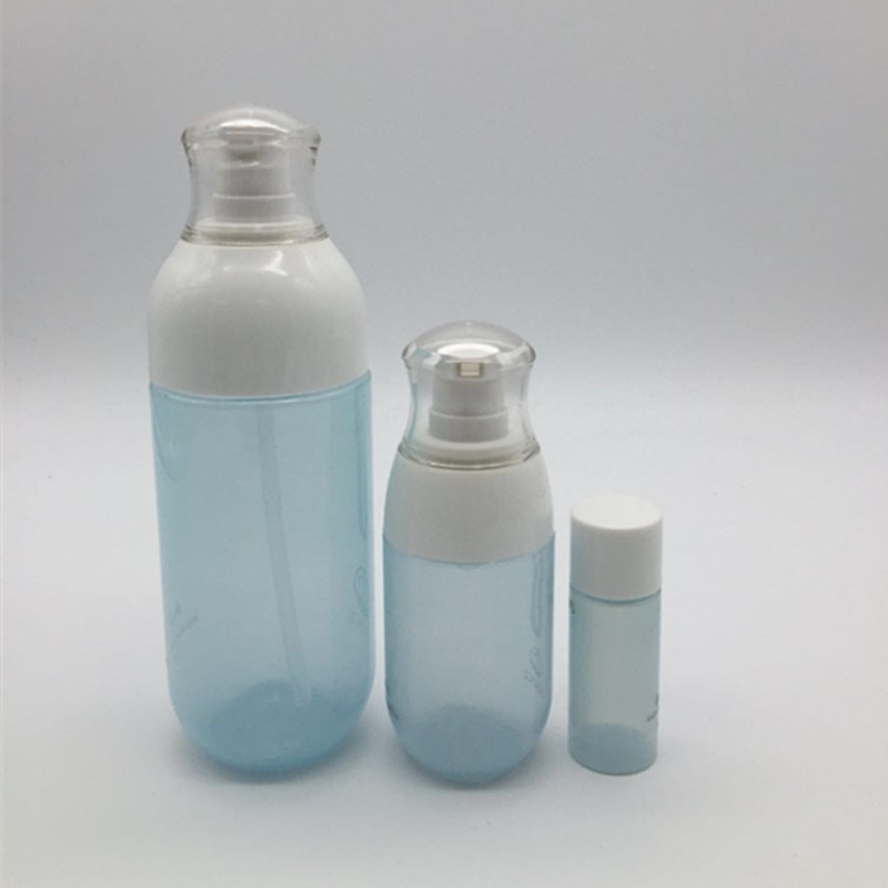Chinese Factory PET Perfume Bottles With Pump Sprayer Milk Latex Bottle