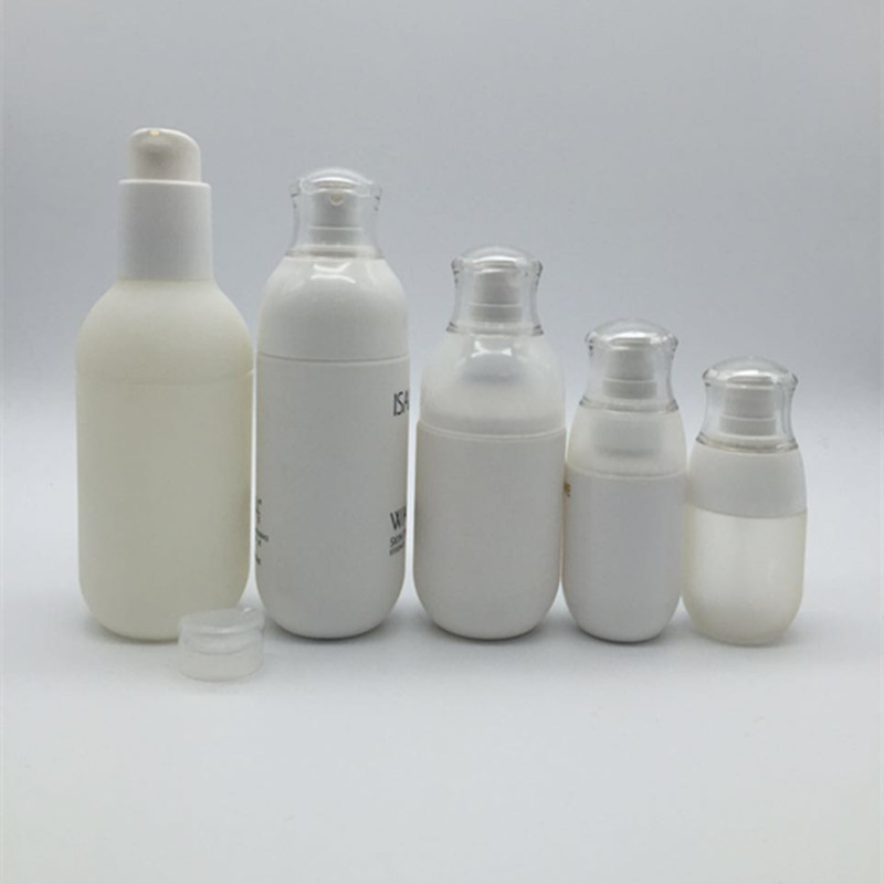 Chinese Factory PET Perfume Bottles With Pump Sprayer Milk Latex Bottle