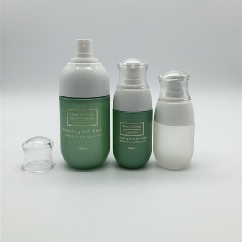 Chinese Factory PET Perfume Bottles With Pump Sprayer Milk Latex Bottle