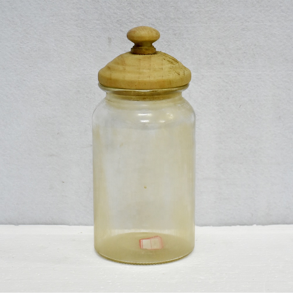 Chinese Manufacturer Farmhouse Decor Jars With Cap, Bestseller House Decoration Glass Storage Container-