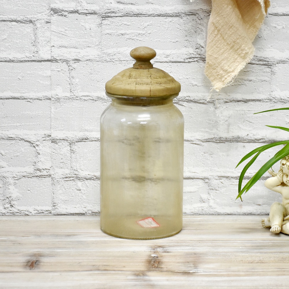 Chinese Manufacturer Farmhouse Decor Jars With Cap, Bestseller House Decoration Glass Storage Container-