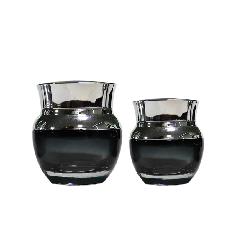 Chinese Manufacturer Wholesale 50g Empty Luxury Glass Cream Cosmetic Jar