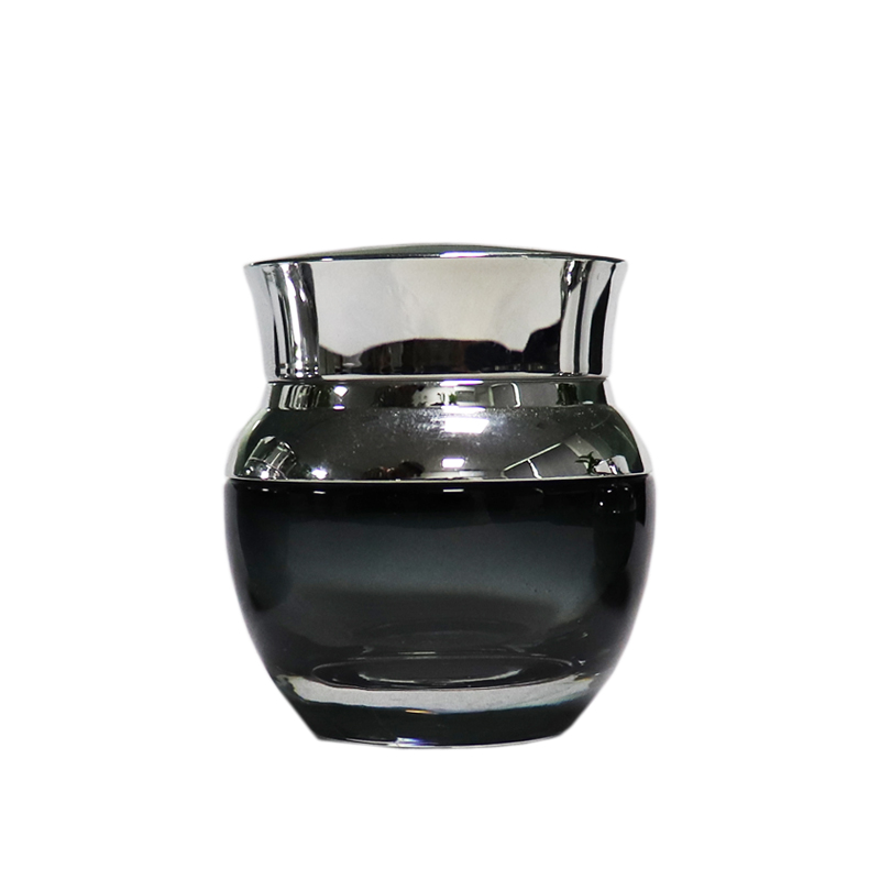 Chinese Manufacturer Wholesale 50g Empty Luxury Glass Cream Cosmetic Jar