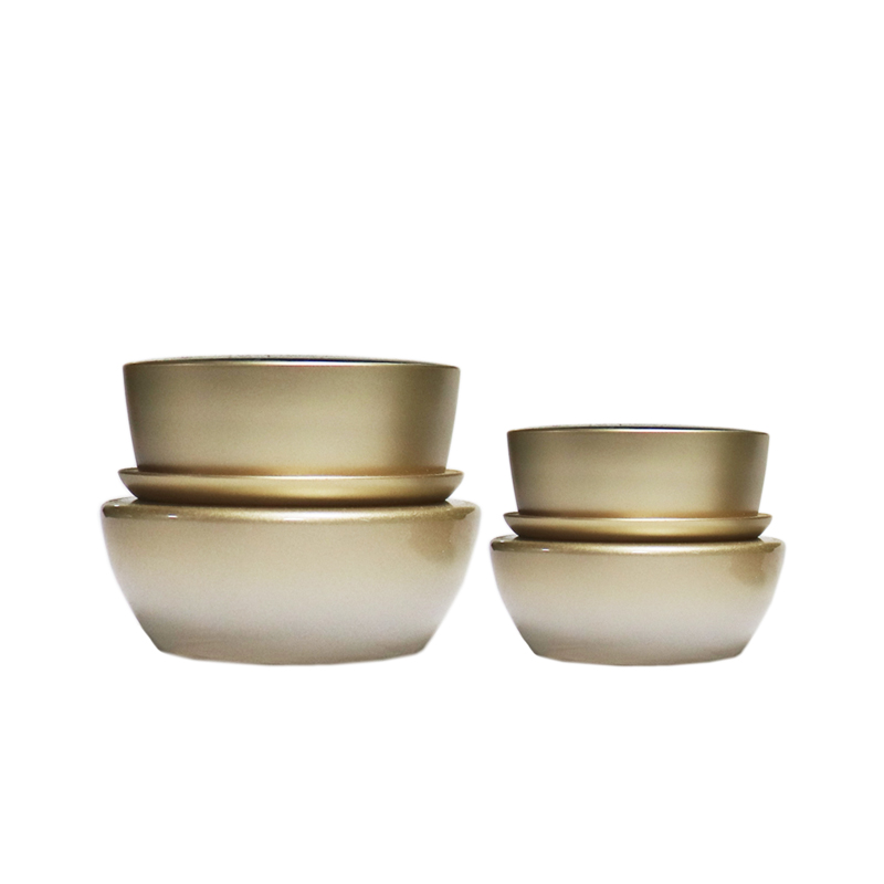 Chinese Manufacturer Wholesale 50g Empty Luxury Glass Cream Cosmetic Jar