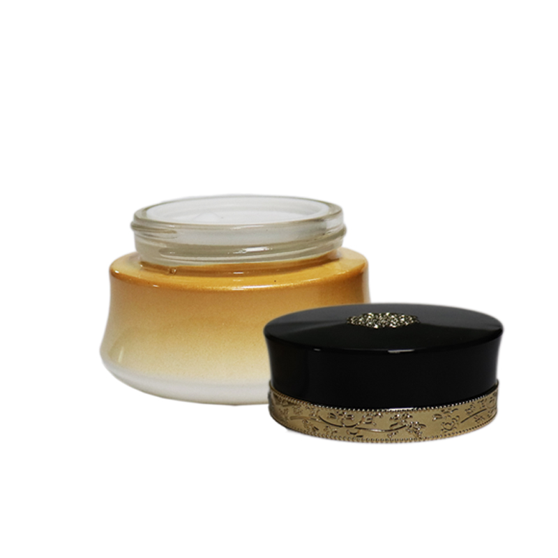 Chinese Manufacturer Wholesale 50g Empty Luxury Glass Cream Cosmetic Jar