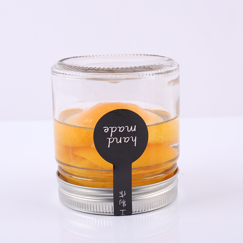 Chinese Manufacturers Mousse Cup Glass Jam Jar With Metal Lid