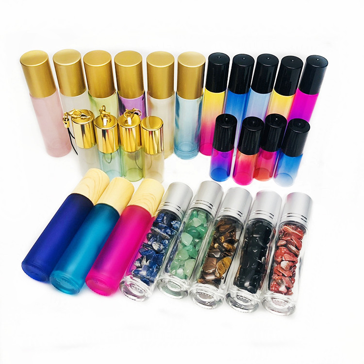 Chinese Supplier wholesale Stock 1ml 2ml 5ml 10ml Customer Size Empty Roller Bottle for Hair Oil, Perfume, Body Oil