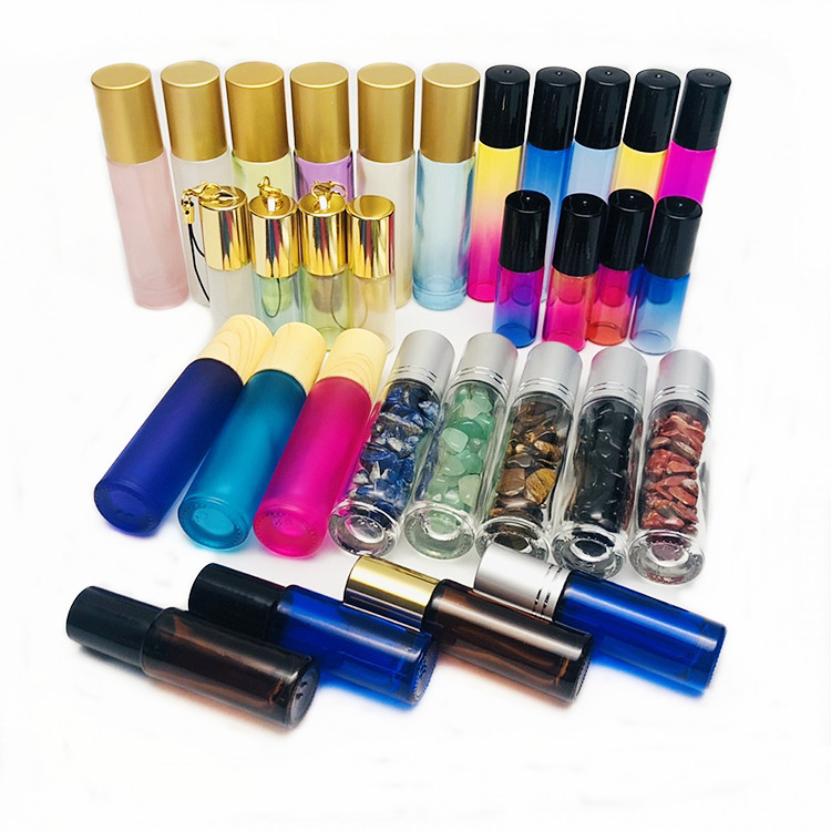 Chinese Supplier wholesale Stock 1ml 2ml 5ml 10ml Customer Size Empty Roller Bottle for Hair Oil, Perfume, Body Oil