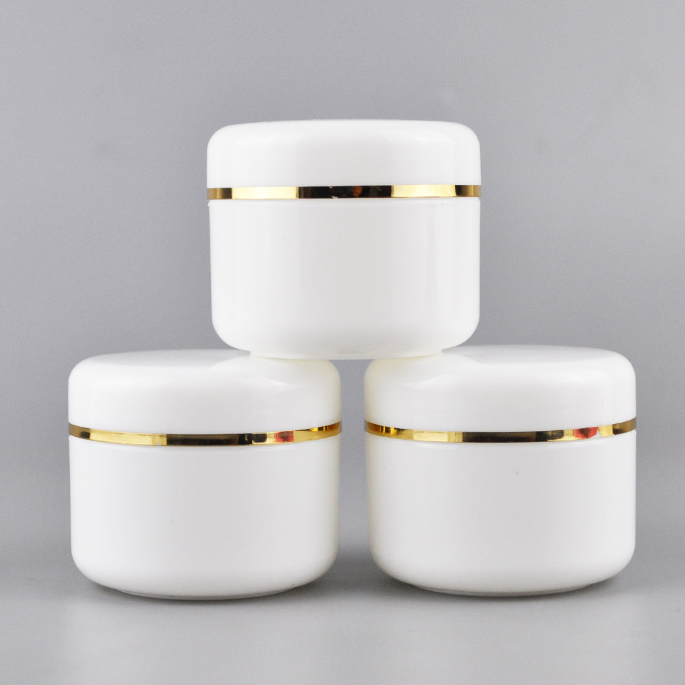 Chinese cosmetic cream packaging bottle 50ml 100ml 150 ml round plastic jar