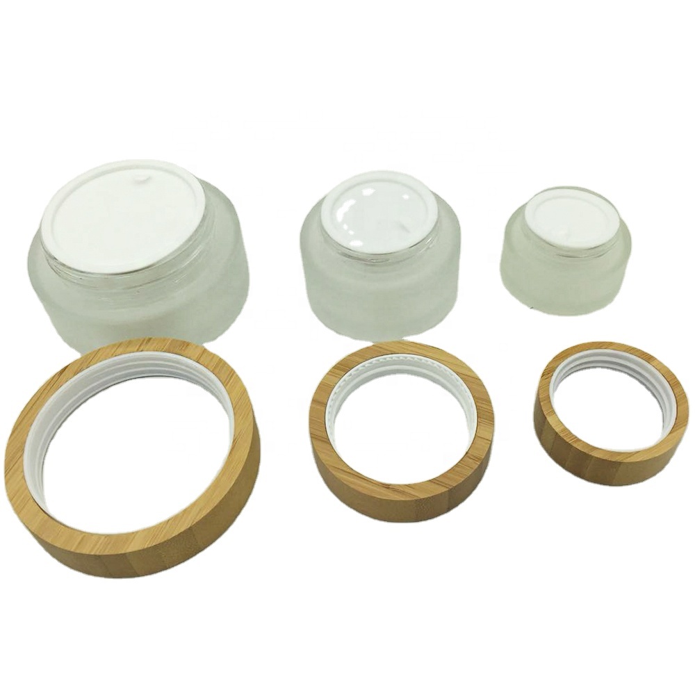 Chinese factory amber glass jar with screw cap eye cream tube