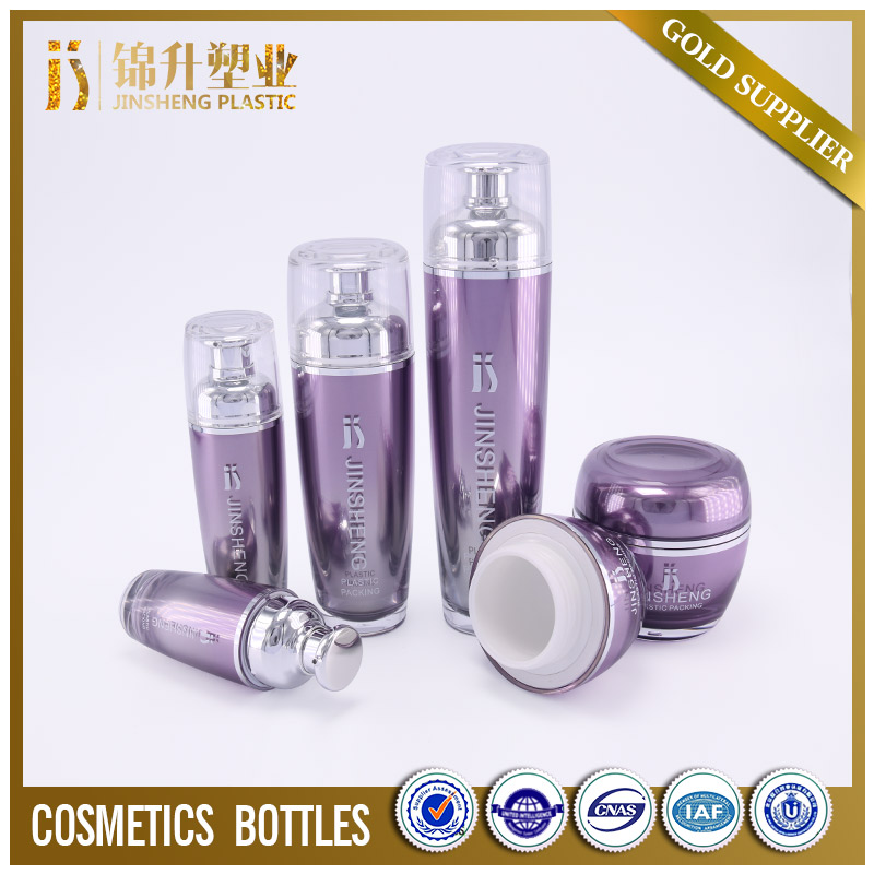 Chinese factory custom eco-friendly empty acrylic containers for cosmetics