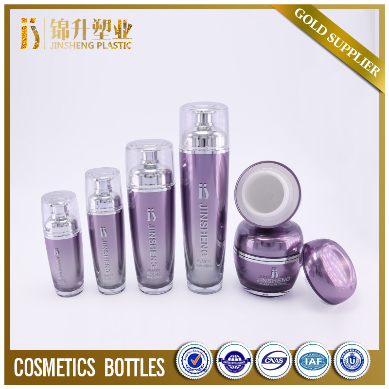 Chinese factory custom eco-friendly empty acrylic containers for cosmetics