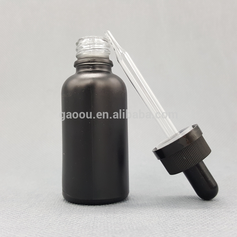 Chinese supplier beautiful packaging boxes 1oz bottles glass dropper bottle
