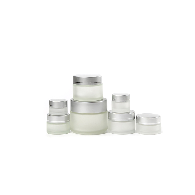 Chinese supplier cosmetic jar 30ml 50ml cream packaging clear