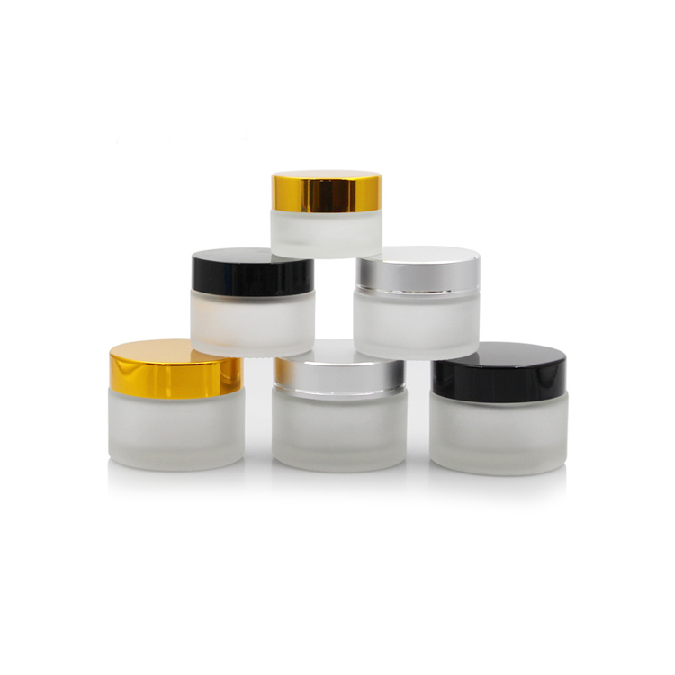 Chinese supplier cosmetic jar 30ml 50ml cream packaging clear