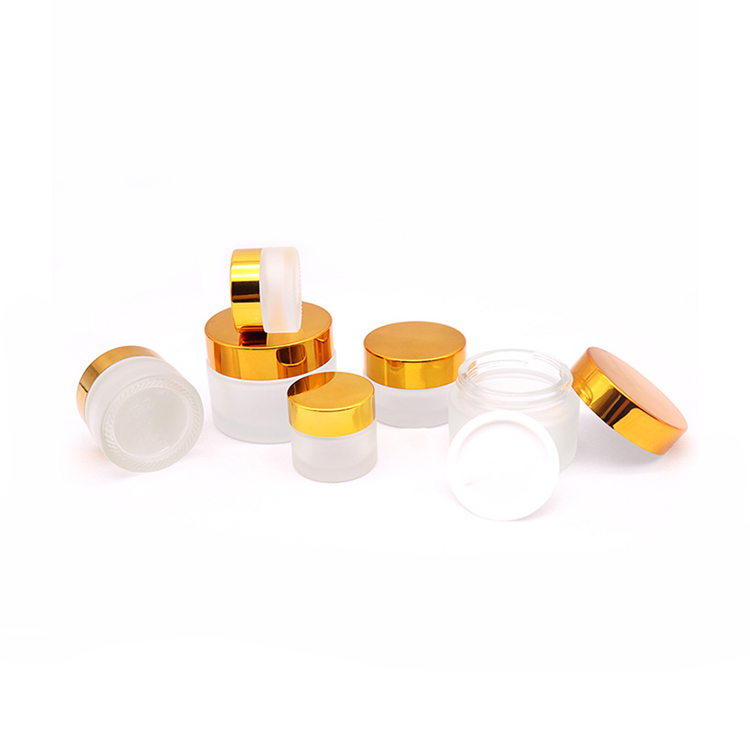 Chinese supplier cosmetic jar 30ml 50ml cream packaging clear