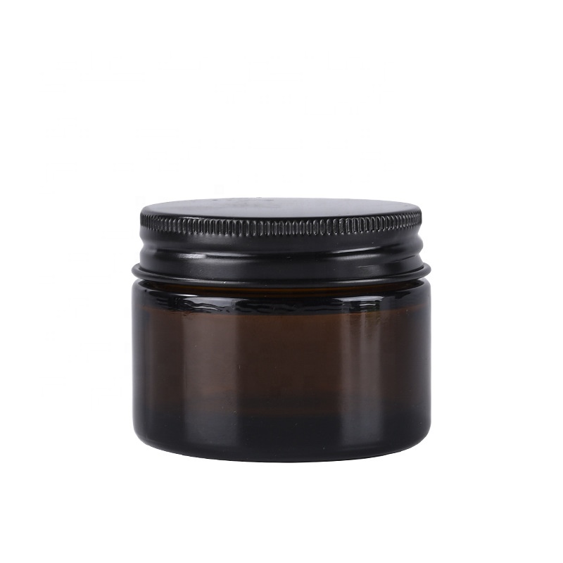 Chinese supplier wholesale empty 5g 10g 20g 30g 50g 60g 100g 200g 240g 500g empty cosmetic amber glass jar