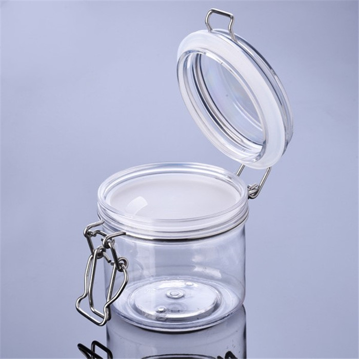 Christmas low price mini plastic pudding jar