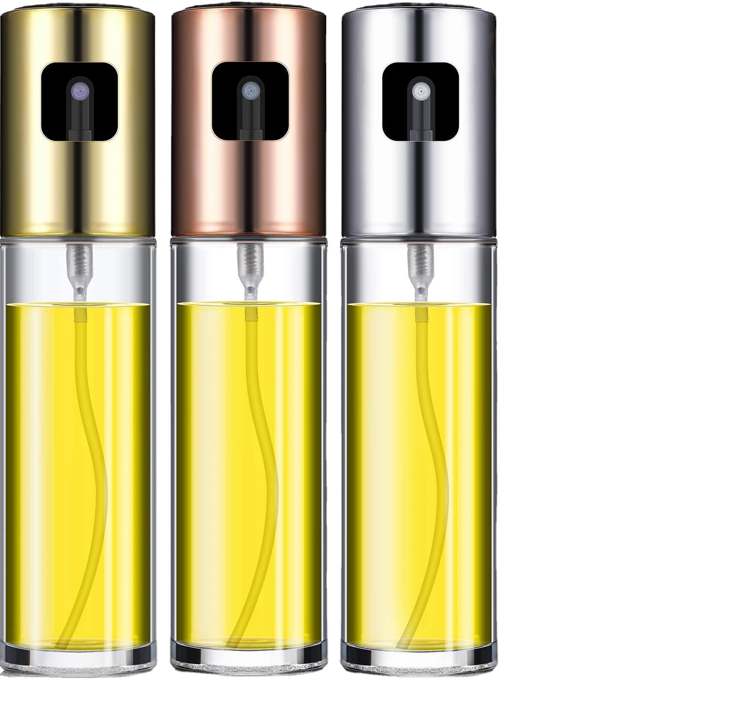 Chrt New Arrivals 3 colours plastic and glass Oil Sprayer for Vinegar Sauce