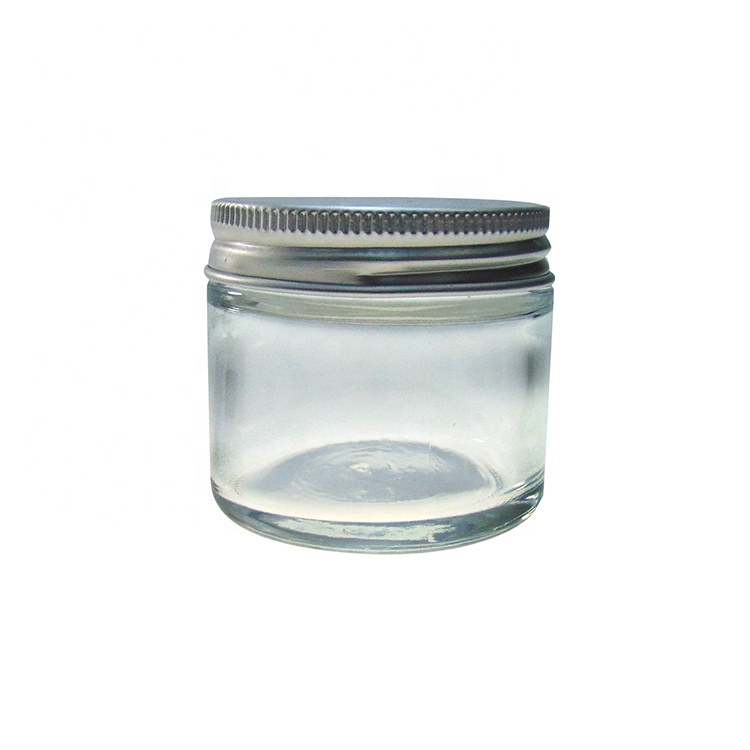 Cina vendita calda barattolo di miele vetro con coperchi metallici glass jar