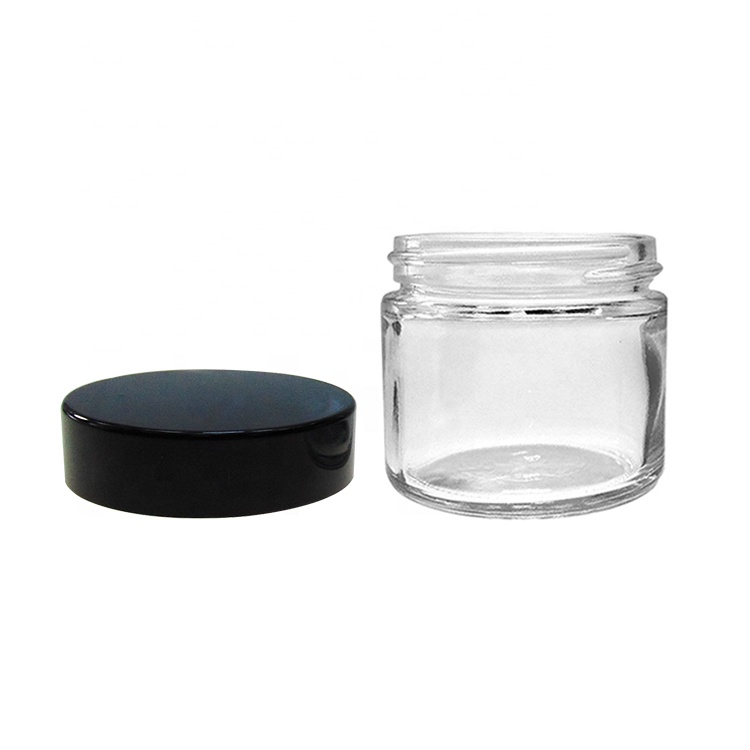 Cina vendita calda barattolo di miele vetro con coperchi metallici glass jar