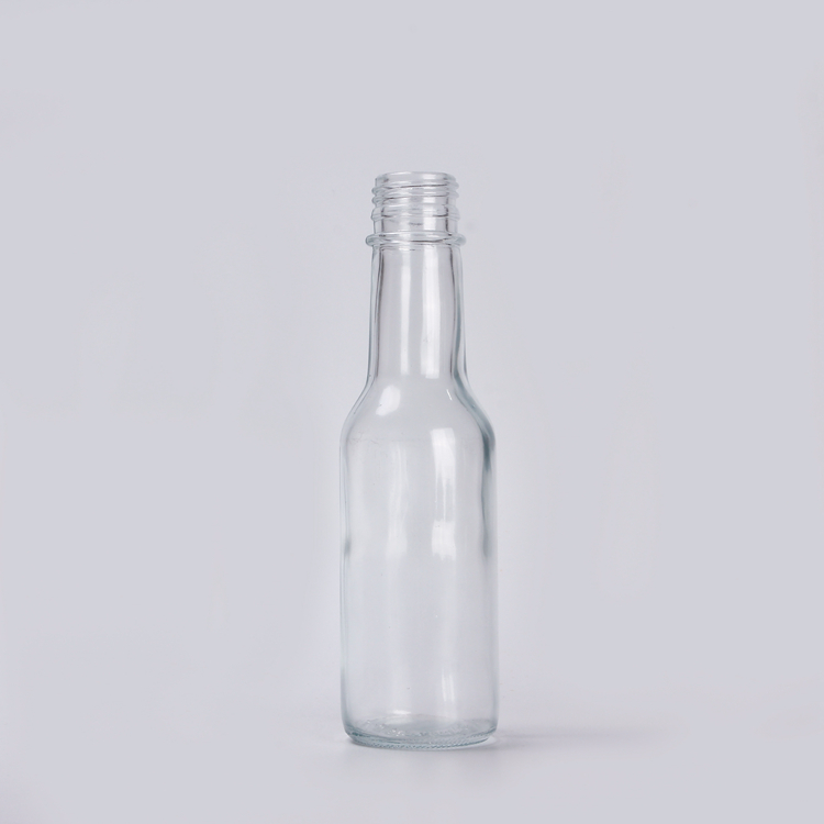 Classic 150ML 90ML Chilli Sauce glass bottles with open lid for Hot Sauce Ketchup mayonnaise dressing packing Containers