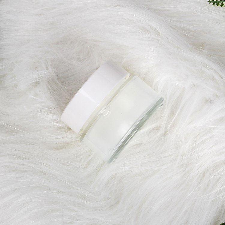 Classic High Quality Cosmetic Glass Jars 30ml 50ml 80ml Eye Cream Face Cream with inner protection