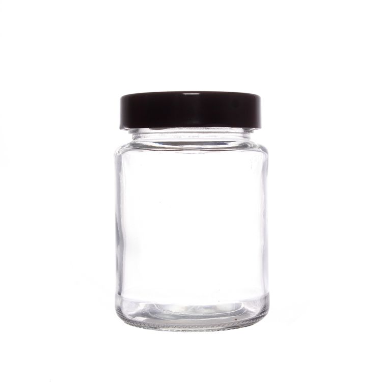 Classic Refillable 380ml Glass Jars for Honey Jam and Sauce Packaging