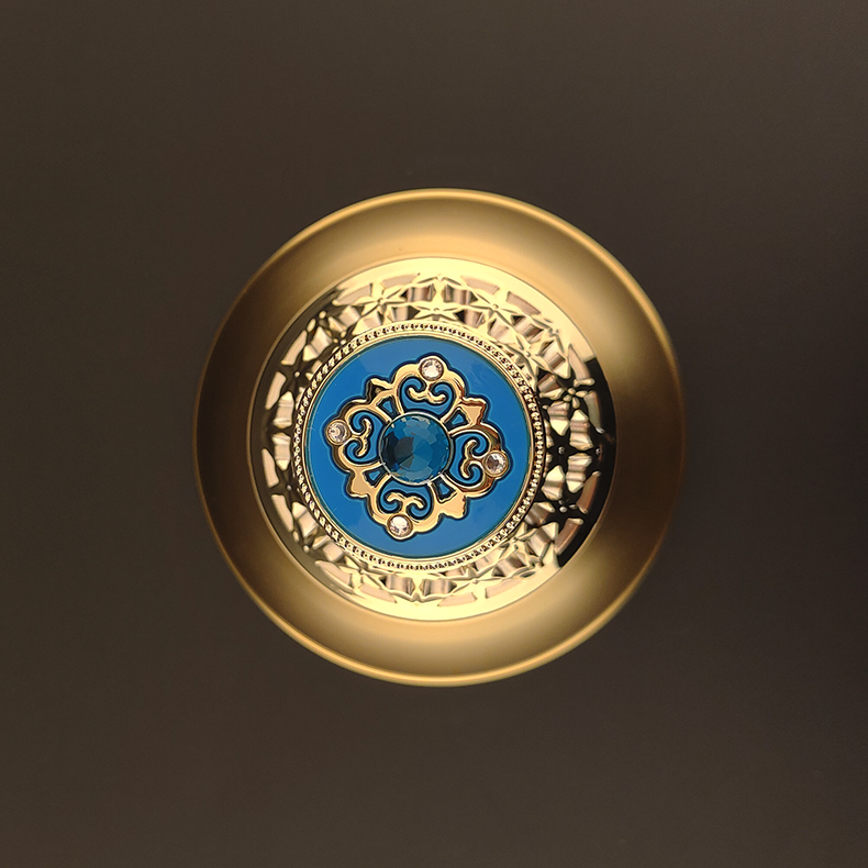 Classic Royal Style Acrylic Cream Jar 50ml for High End Cosmetic Serum