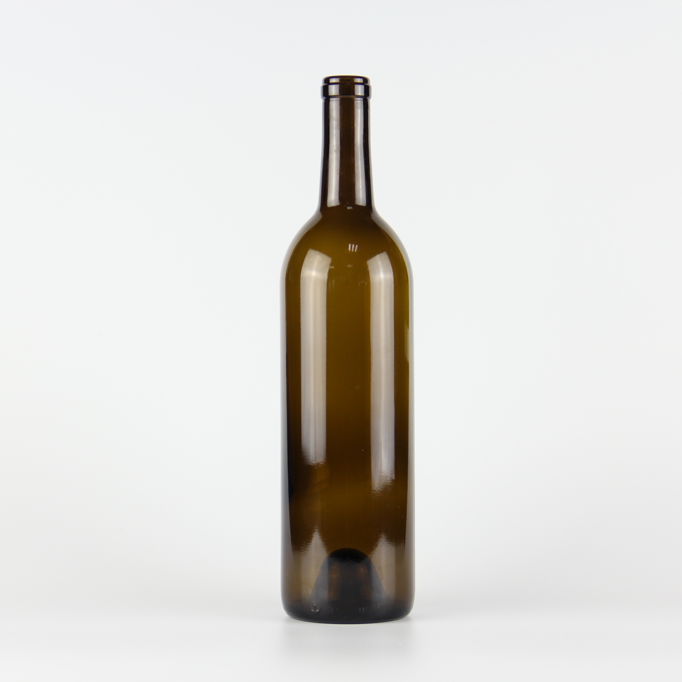 Classic shape wine glass bottle 75cl 750ml