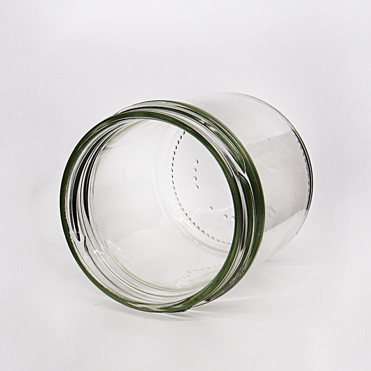 Classical Glass Taper Bottle with 70 TO Lid Glass Jar for Jam