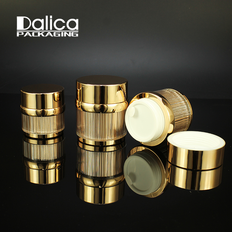 Classical Simple Design Fancy Body Eco Friendly 30g/50g Acrylic Cream Jar