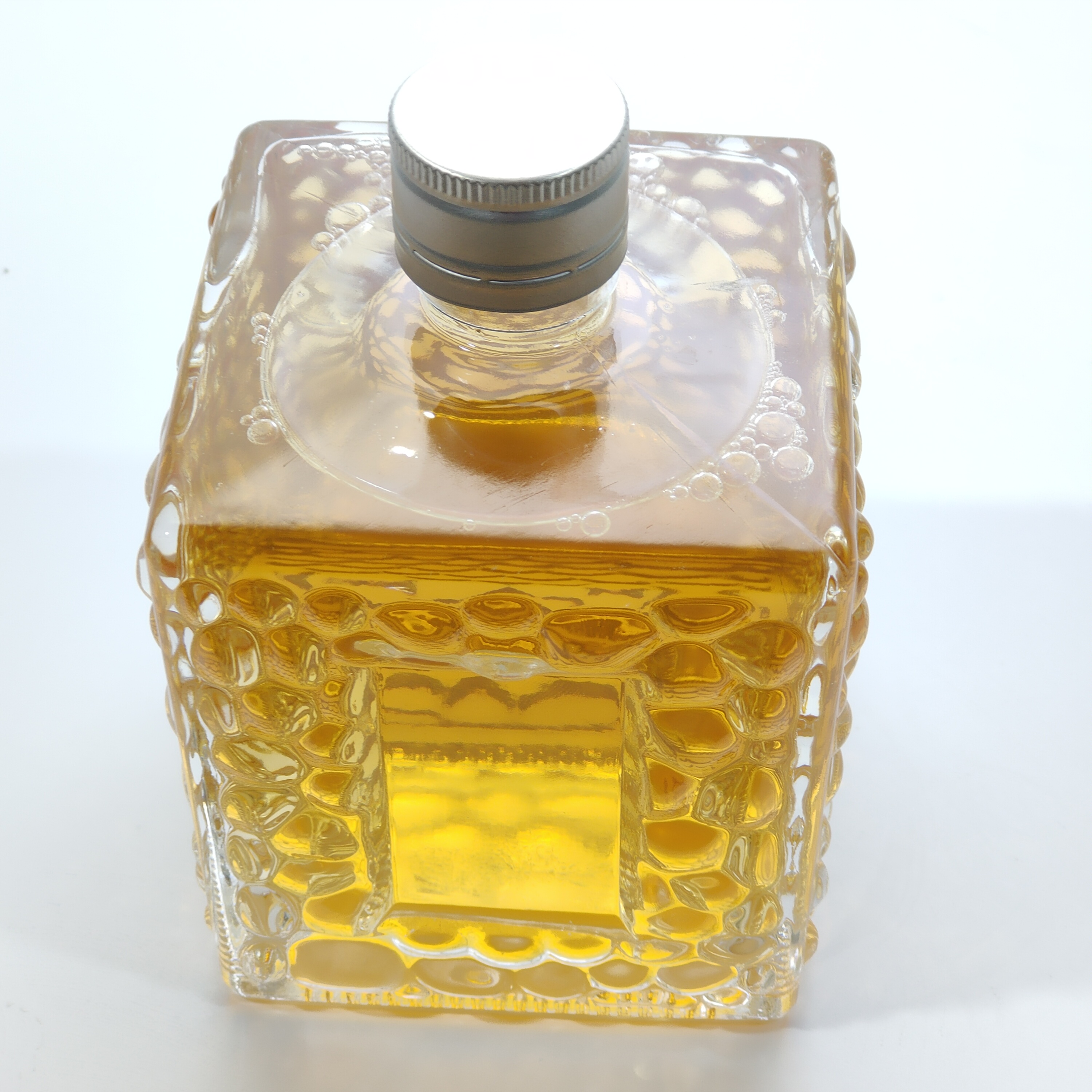 Classical rectangle transparency super flint tequila vodka wiskey liquor 700ml / 1 liter glass bottles with cap cover
