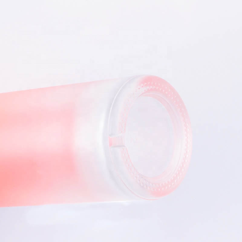 Clear 250ml 500ml 750ml 1L Vodka Glass Bottle With Cork Lid