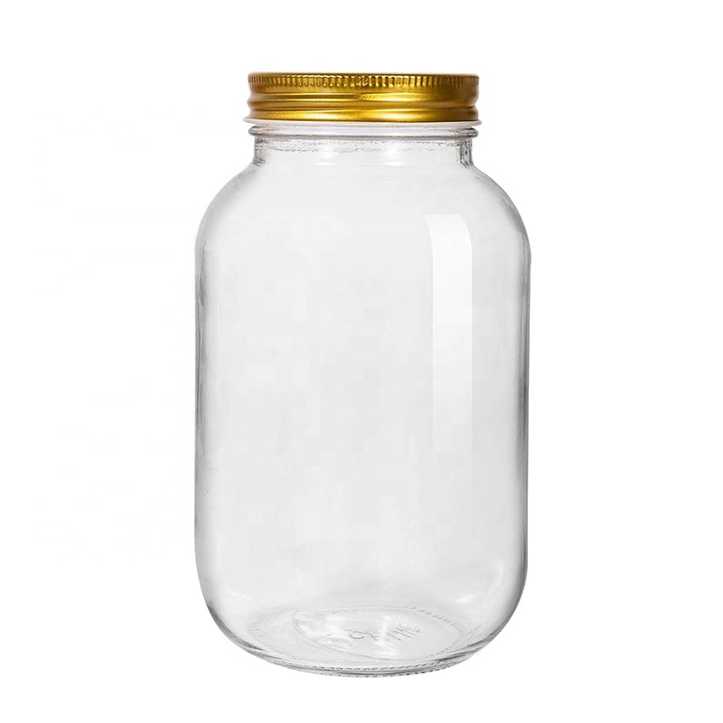 Clear 32oz Wide Mouth Glass Mason Jar Large Canning Jars Wholesale