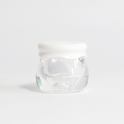 Clear Acrylic Plastic Jars empty Container for Cosmetic Lip Balm Beads Creams Lotion