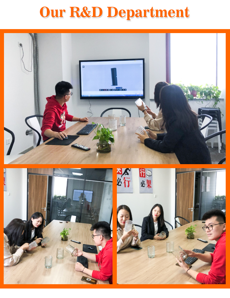 Clear Airtight Borosilicate Bamboo Lid Food Grade Coffee Containers Bottle Kitchen Glass Jars Storage