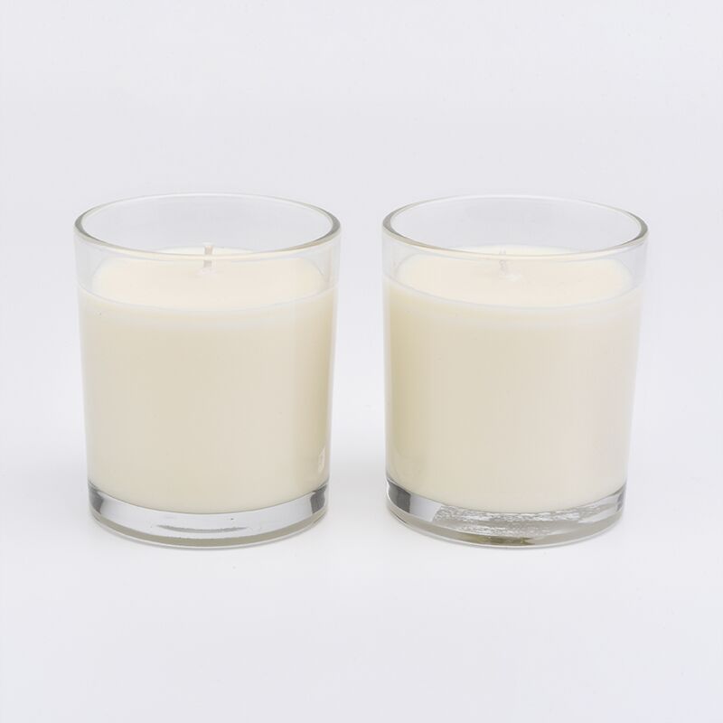 Clear Borosilicate Candle Jar  Glass Candle Jar With Lid