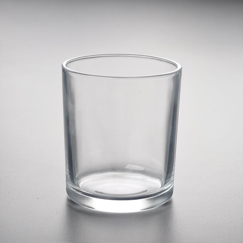 Clear Borosilicate Candle Jar Glass Candle Jar With Lid
