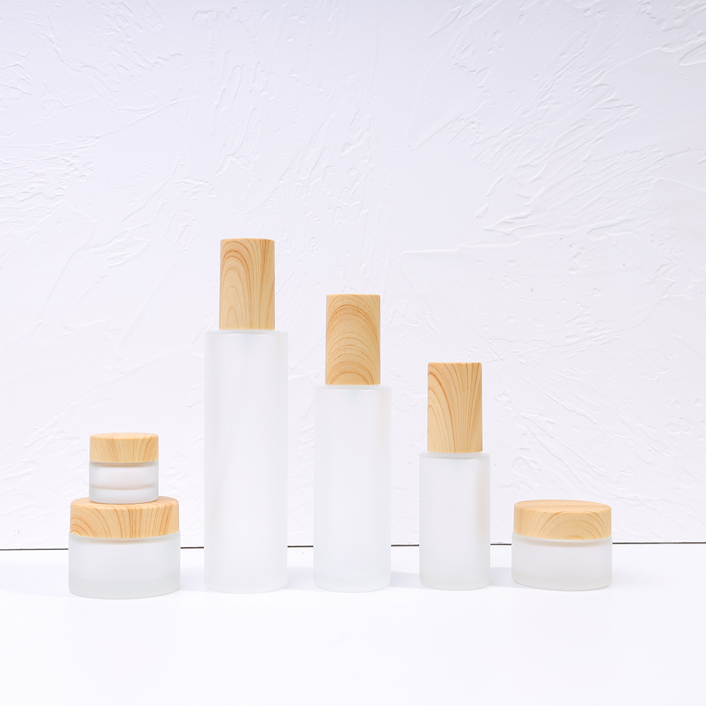Clear Cosmetic Jar Pots Portable Travel Eyeshadow Face Cream Lotion Cosmetic Container Refillable Bottle