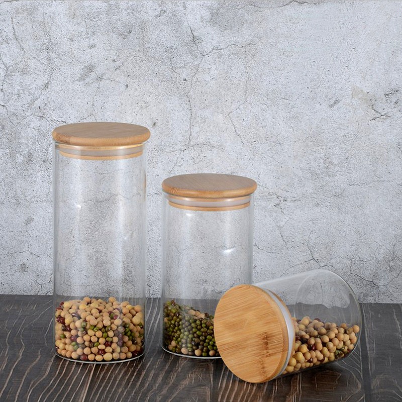 Clear Custom Empty Food Cake Candy Cookie 150Ml 200ml 250ml 300ml Coffee Fancy Glass Jar 350ml