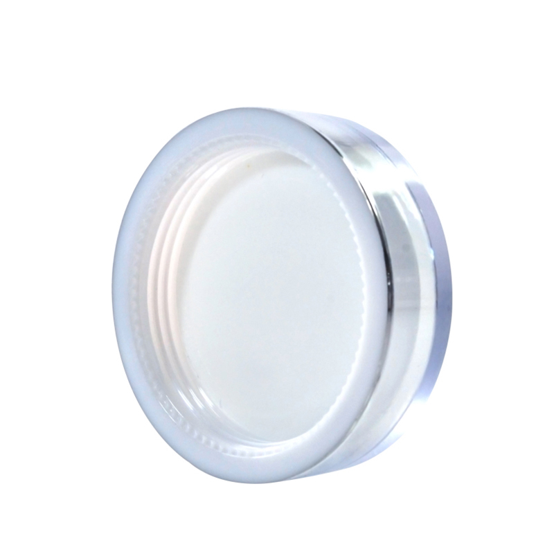 Clear Cylinder Round 5g 10g 15g 20g 30g 50g Empty Eye Skin Care Cream Containers Acrylic Plastic Cosmetic Cream Jar For Serum