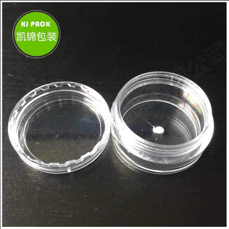 Clear Empty 3 Gram/ 3ML Plastic Pot Jars,5g Cosmetic Containers With Lids