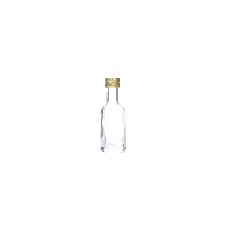 Clear Empty 30ml Small Beverage Mini Glass Liquor Bottle botellas de vidrio